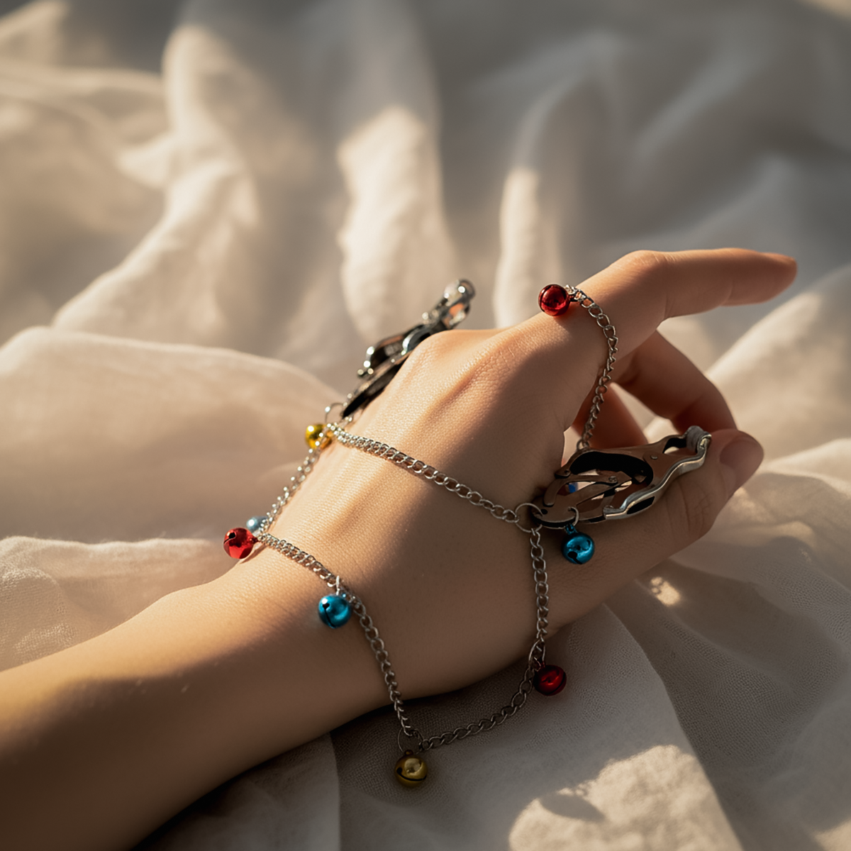 Chain & Bells Nipple Clips